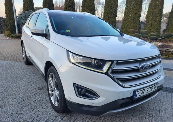 Ford EDGE cena 79990 przebieg: 231000, rok produkcji 2017 z Oborniki małe 92